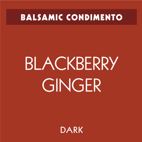 Blackberry-Ginger Dark Balsamic Condimento