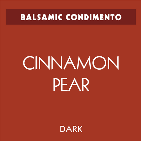 Cinnamon Pear Dark Balsamic Condimento